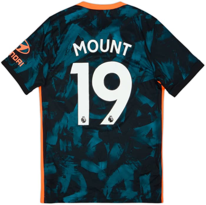 2021-22 Chelsea Third Shirt Mount #19 - 9/10 - (S)