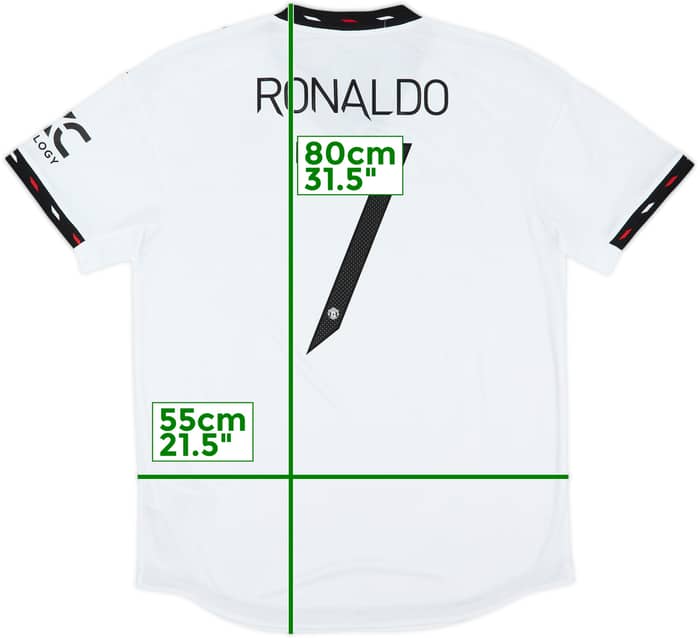 2022-23 Manchester United Authentic Away Shirt Ronaldo #7 - 10/10 - (L)