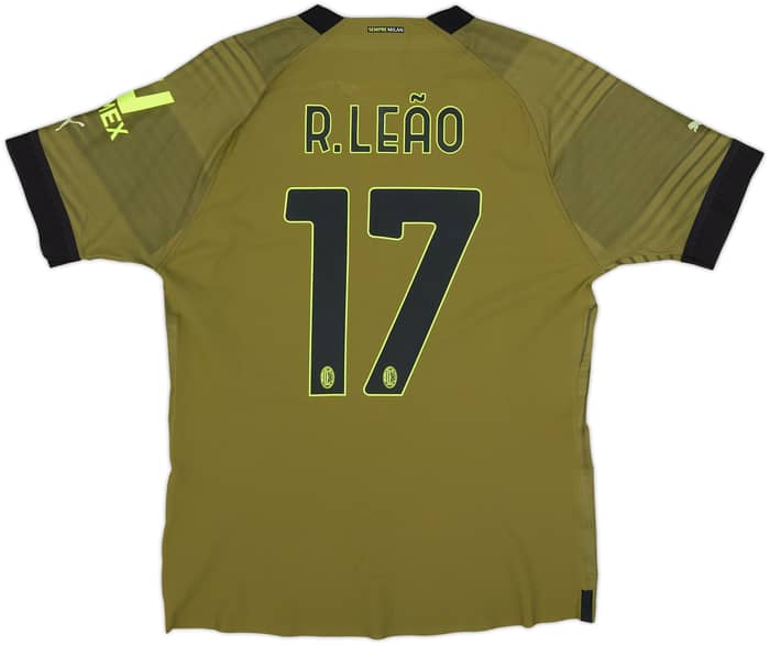 2022-23 AC Milan Authentic Third Shirt R.Leao #17 (L)