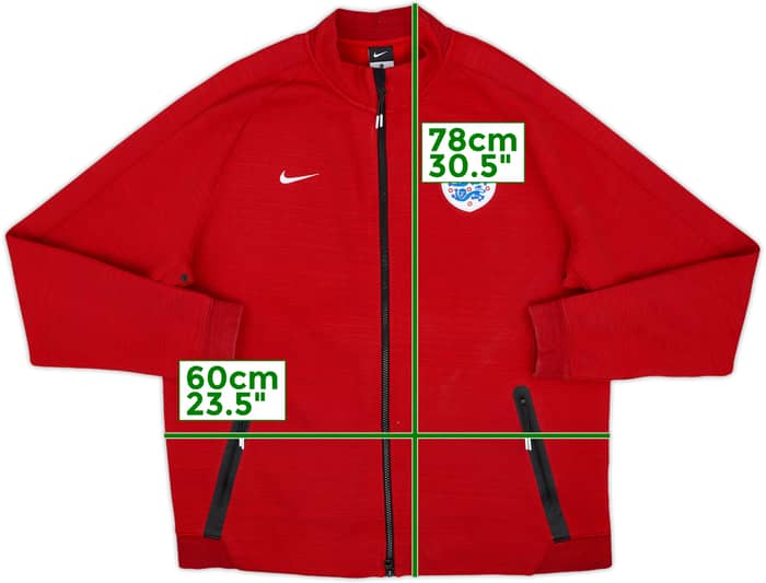 2014-15 England Nike Track Jacket - 8/10 - (XL)