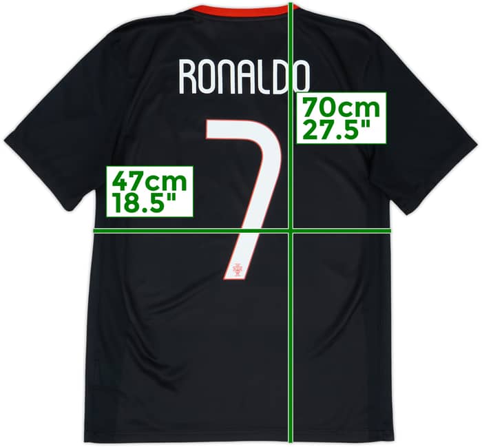 2015-16 Portugal Away Shirt Ronaldo #7 - 9/10 - (S)