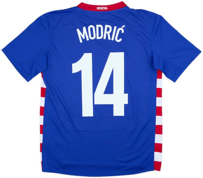 2007-09 Croatia Away Shirt Modric #14 - 10/10 - (S)