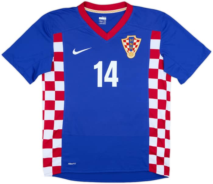 2007-09 Croatia Away Shirt Modric #14 - 10/10 - (S)