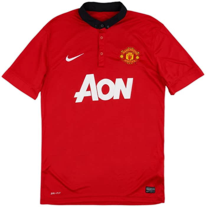 2013-14 Manchester United Home Shirt V.Persie #20 - 6/10 - (M)
