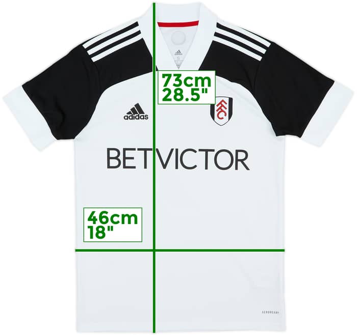 2020-21 Fulham Home Shirt Mitrovic #9 - 8/10 - (S)