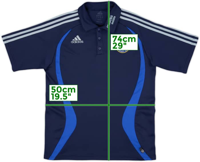 2006-07 Chelsea adidas Polo Shirt - 8/10 - (M)