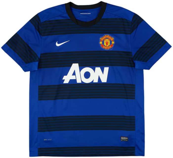 2011-13 Manchester United Away Shirt J.S.Park #13 - 8/10 - (XL)