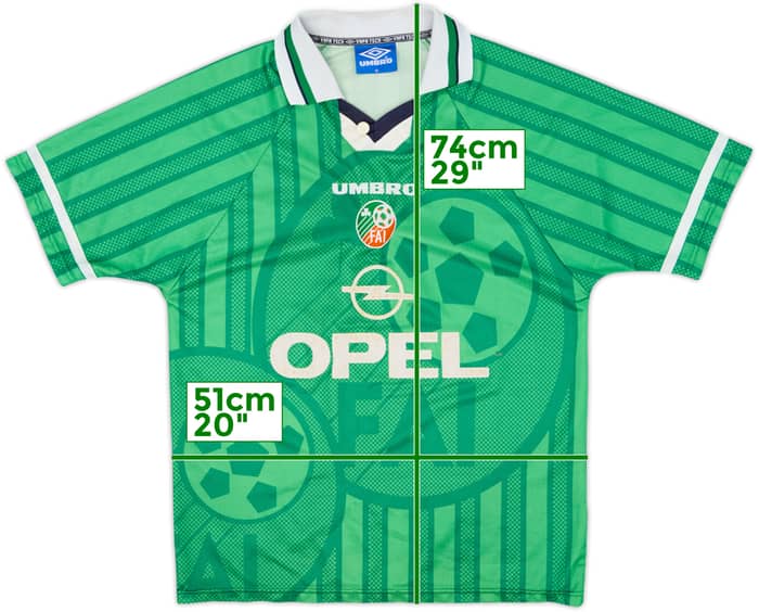 1998-00 Ireland Home Shirt - 5/10 - (M)
