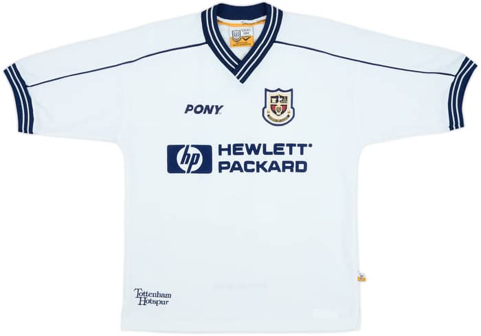 1997-99 Tottenham Home Shirt Ginola #14 - 8/10 - (S)