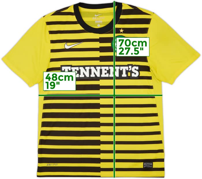 2011-12 Celtic Third Shirt - 9/10 - (S)