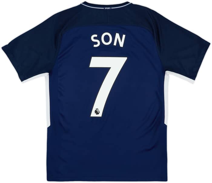 2017-18 Tottenham Away Shirt Son #7 - 10/10 - (S)