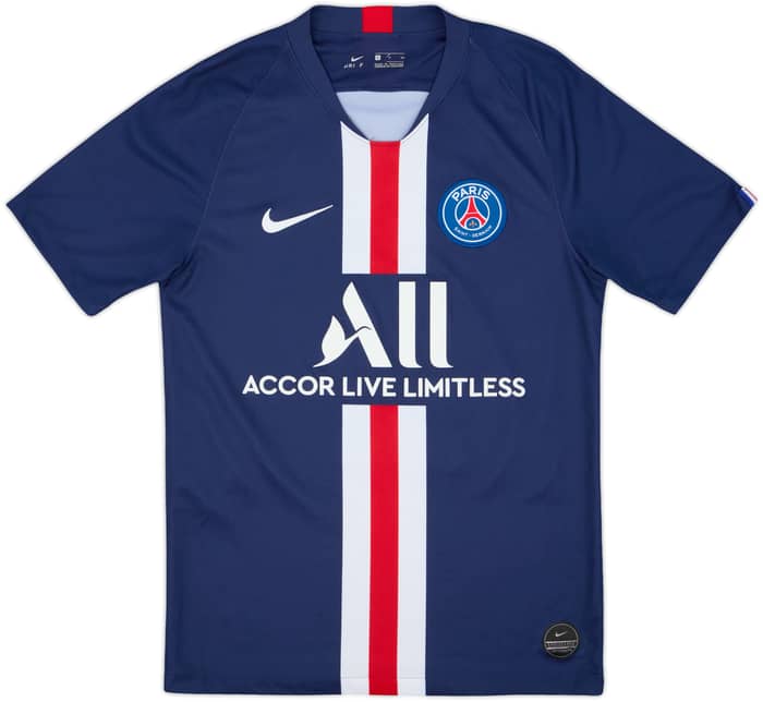 2019-20 Paris Saint-Germain Home Shirt Mbappe #7 - 9/10 - (S)