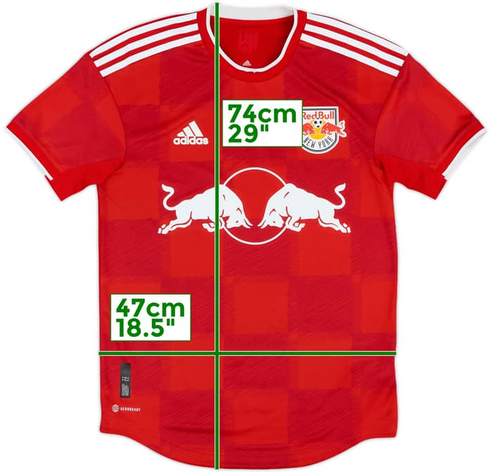 2022-23 New York Red Bulls Authentic Away Shirt - 6/10 - (S)