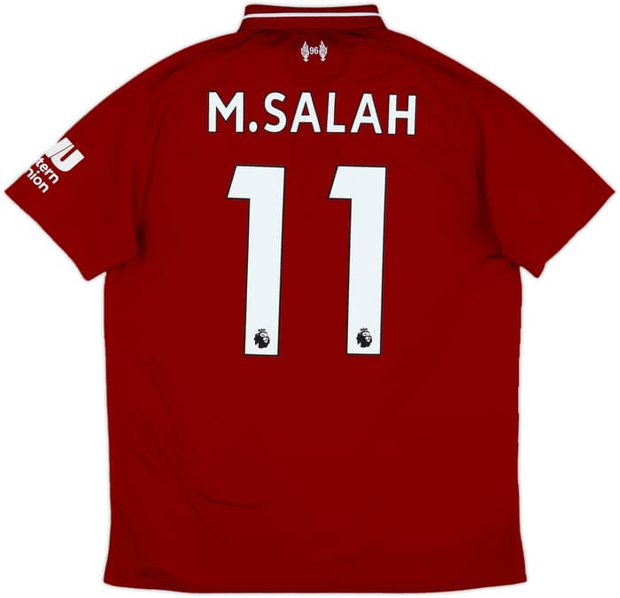 2018-19 Liverpool Home Shirt M.Salah #11 - 6/10 - (M)
