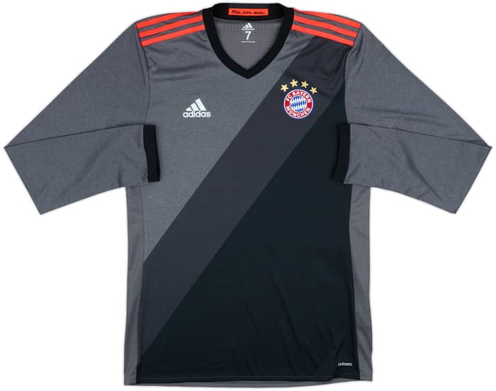 2016-17 Bayern Munich Player Issue Away L/S Shirt Ribery #7 - 10/10 - (M/L)