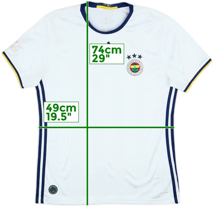 2016-17 Fenerbahce Away Shirt - 5/10 - (L)