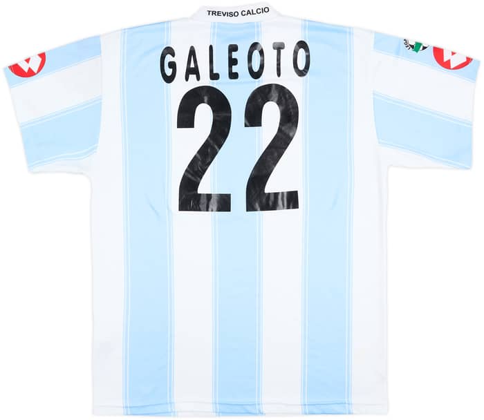 2003-04 Treviso Match Issue Home Shirt Galeoto #22