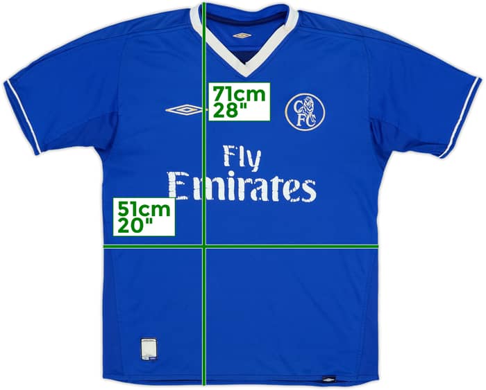 2003-05 Chelsea Home Shirt - 4/10 - (M)