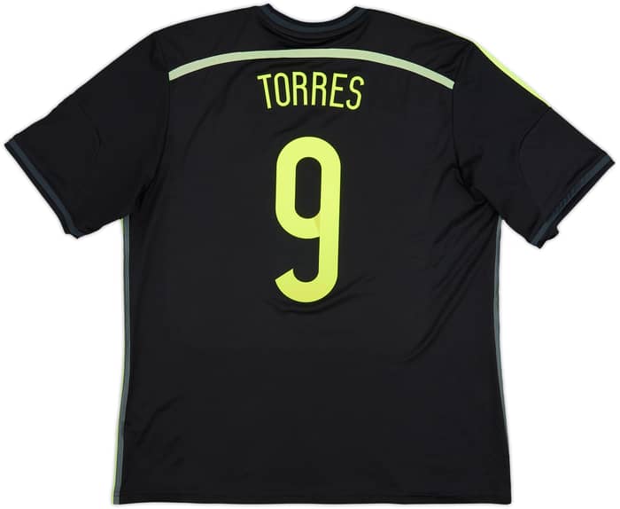 Camiseta de visitante de España 2013-15 Torres #9 - 9/10 - (XL)