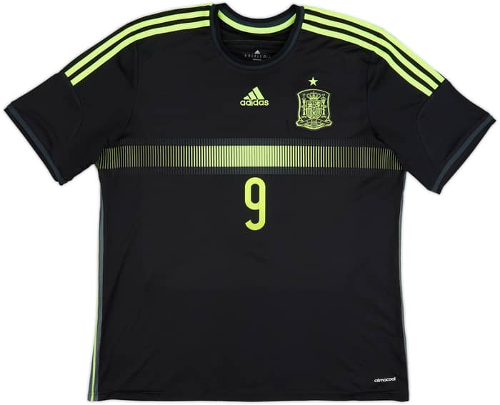 Camiseta de visitante de España 2013-15 Torres #9 - 9/10 - (XL)
