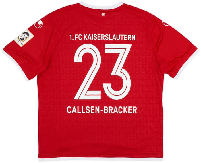 2017-18 Kaiserslautern Home Shirt Callsen-Bracker #23 - 8/10 - (XL)