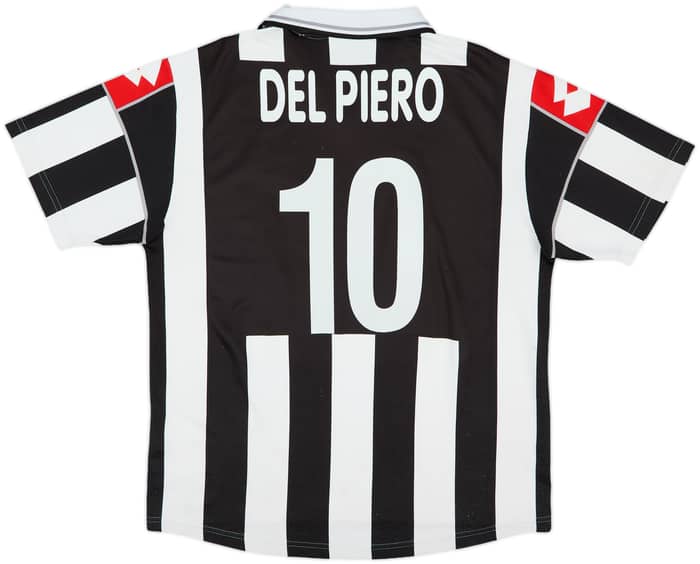 2000-01 Juventus Home Shirt Del Piero #10 - 7/10 - (XL)