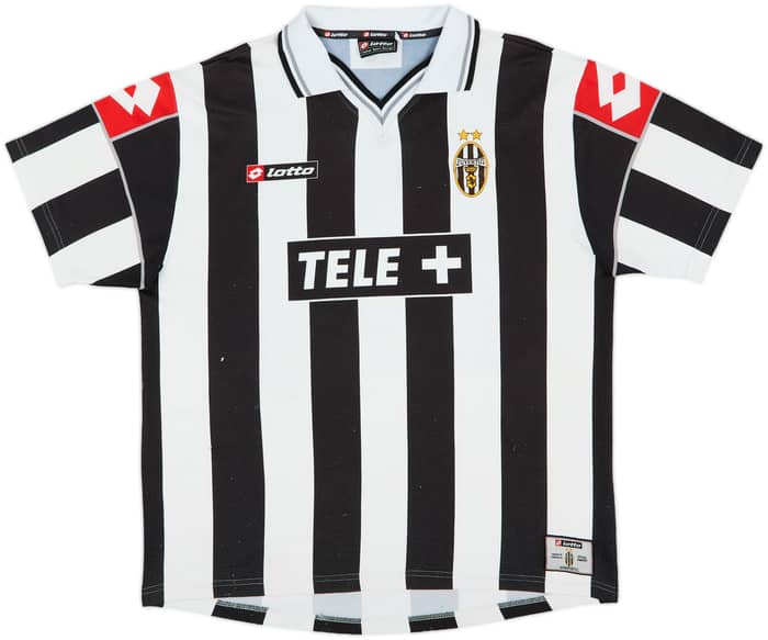 2000-01 Juventus Home Shirt Del Piero #10 - 7/10 - (XL)