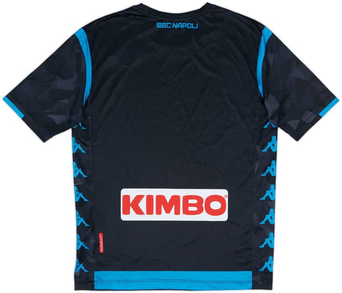 2018-19 Napoli Away Shirt - 8/10 - (S)