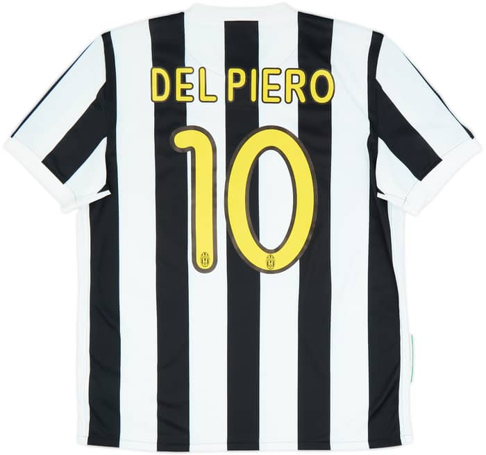 2009-10 Juventus Home Shirt Del Piero #10 - 8/10 - (L)