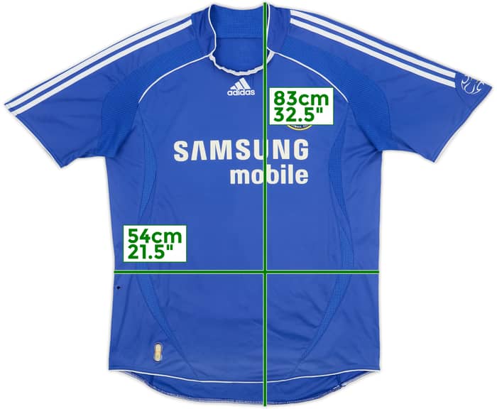 2006-08 Chelsea Home Shirt - 5/10 - (L)