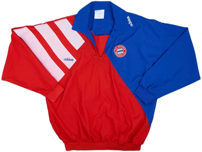 1993-95 Bayern Munich adidas Drill Top - 5/10 - (L)