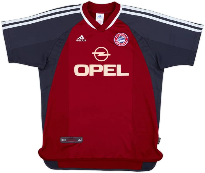 2001-02 Bayern Munich Home Shirt Ze Roberto #11 - 8/10 - (XL.Boys)