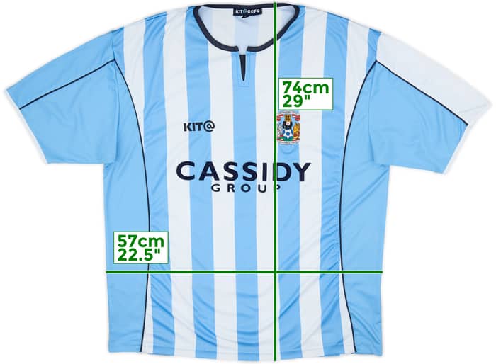 2005-06 Coventry Home Shirt - 7/10 - (M)