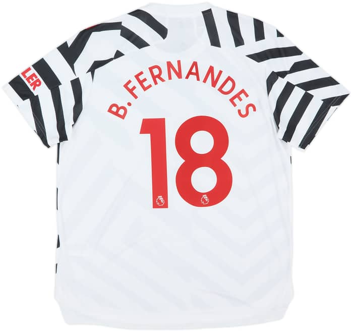 2020-21 Manchester United Authentic Third Shirt B.Fernandes #18 (XL)