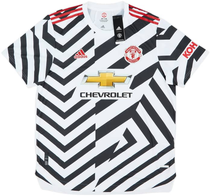 2020-21 Manchester United Authentic Third Shirt B.Fernandes #18 (XL)