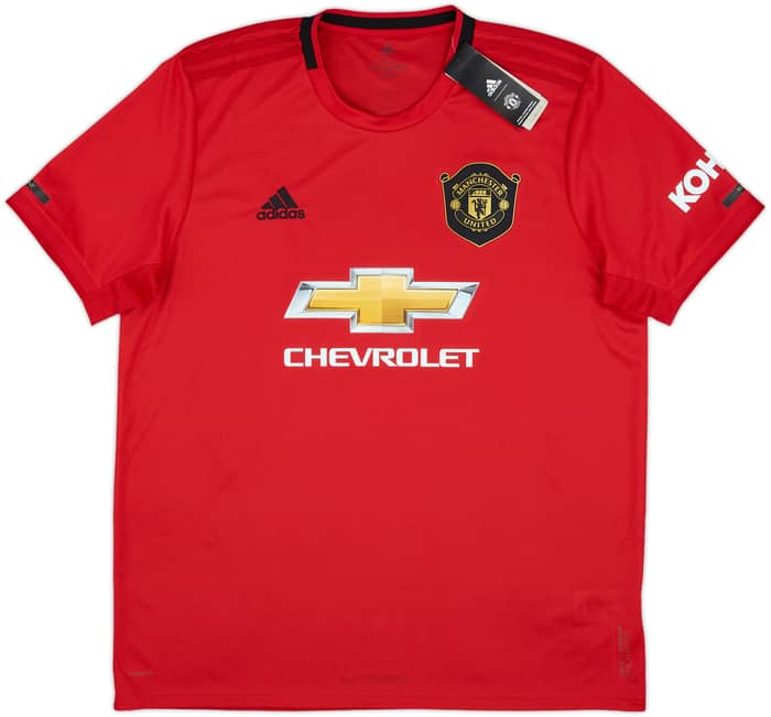 2019-20 Manchester United Home Shirt Black Lives Matter #18 (XL)
