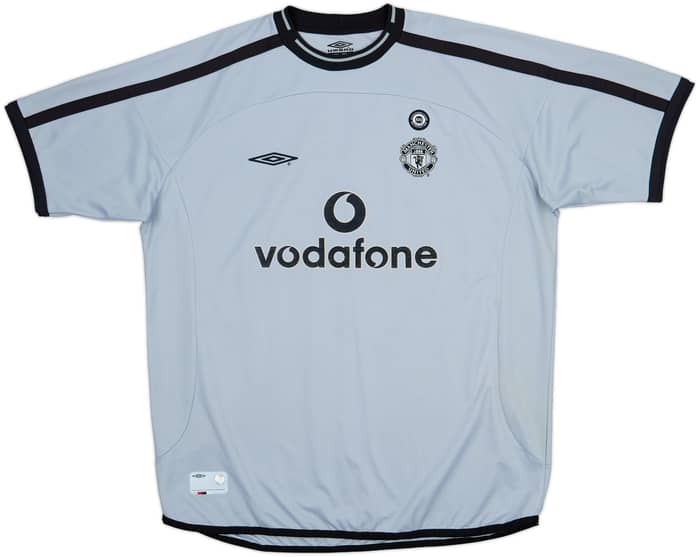 2001-02 Manchester United Centenary GK S/S Shirt Barthez #1 - 8/10 - (XL)