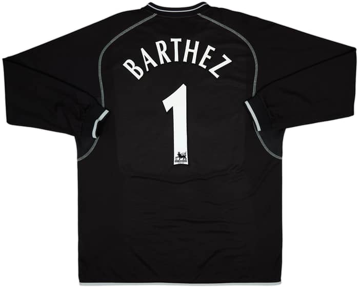 2000-02 Manchester United GK Shirt Barthez #1 - 8/10 - (XL)