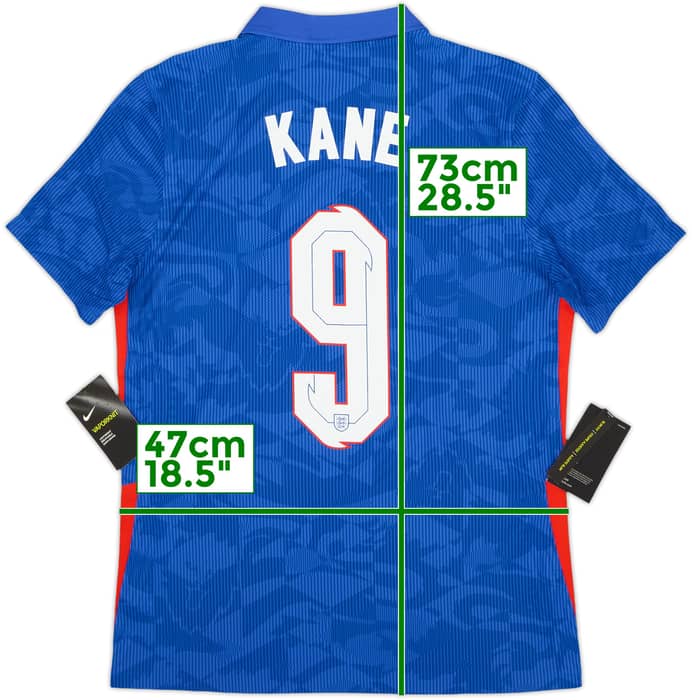 2020-21 England Authentic Away Shirt Kane #9 (M)