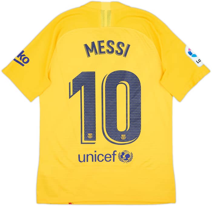2019-20 Barcelona Authentic 'Senyera' Fourth Shirt Messi #10 (M)