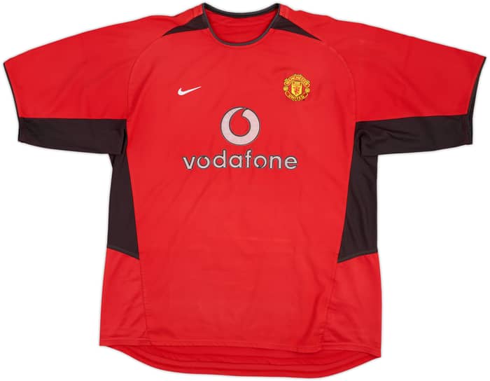 2002-04 Manchester United Home Shirt Ronaldo #7 - 6/10 - (XXL)