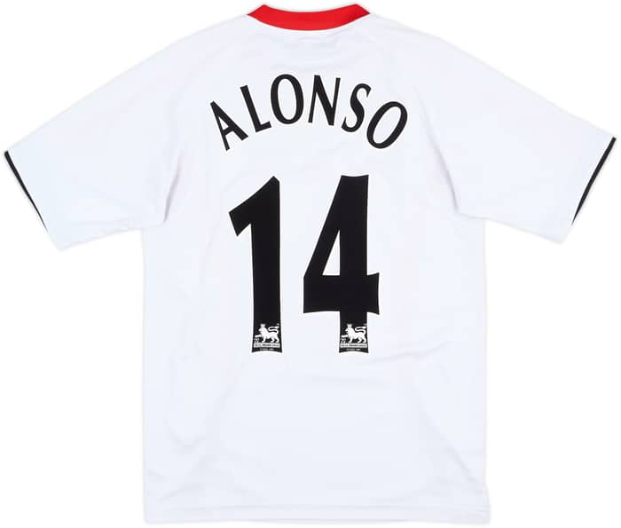 2005-06 Liverpool Away Shirt Alonso #14 - 6/10 - (S)
