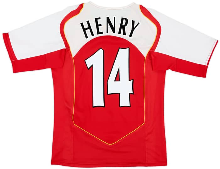 2004-05 Arsenal Home Shirt Henry #14 - 6/10 - (S)