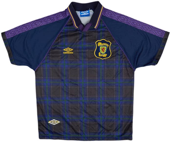 1994-96 Scotland Home Shirt - 9/10 - (L)