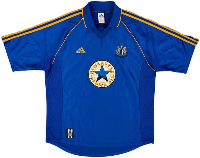 1998-99 Newcastle Away Shirt Shearer #9 - 8/10 - (XL)
