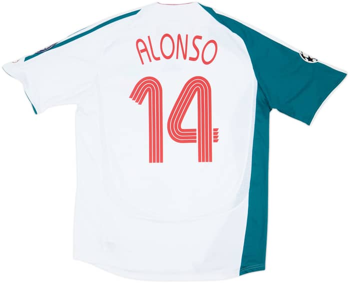 2006-07 Liverpool Third Shirt Alonso #14 - 9/10 - (L)