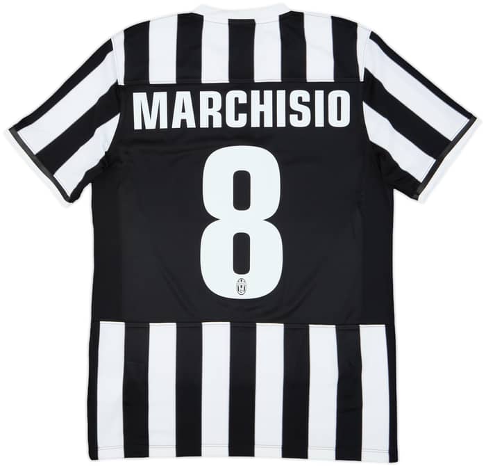 2013-14 Juventus Home Shirt Marchisio #8 - 9/10 - (M)
