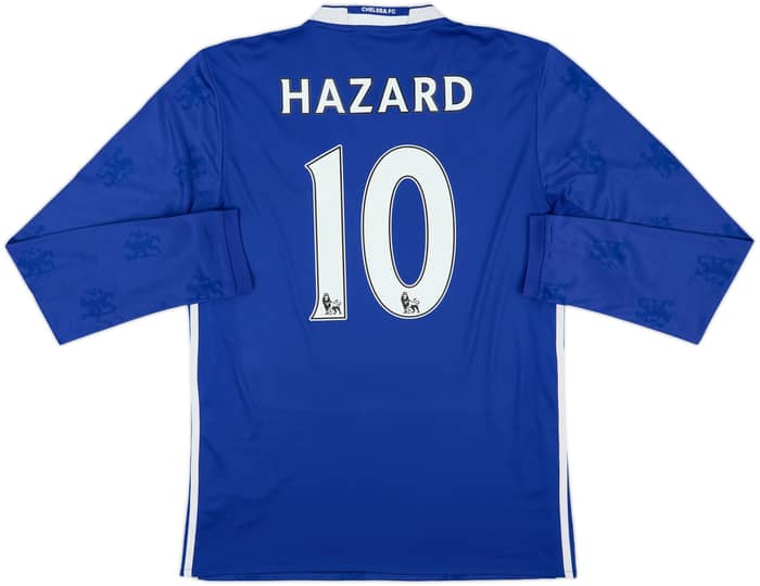 2016-17 Chelsea Home L/S Shirt Hazard #10 - 6/10 - (M)