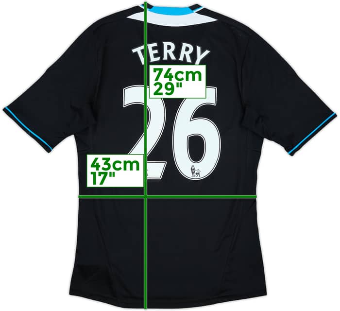 2011-12 Chelsea Away Shirt Terry #26 - 6/10 - (S)