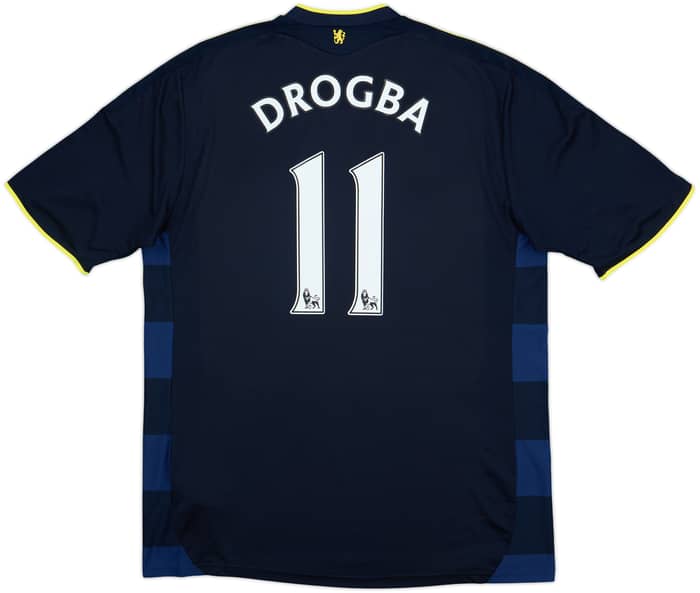 2009-10 Chelsea Away Shirt Drogba #11 - 9/10 - (L)